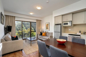 Lantern 1 Bedroom Balcony with car space and alpine view